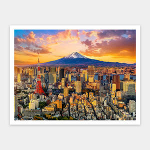 Showpiece 1200 Piece Puzzle: Tokyo Cityscape, Japan - 1200 Piece Jigsaw Puzzle