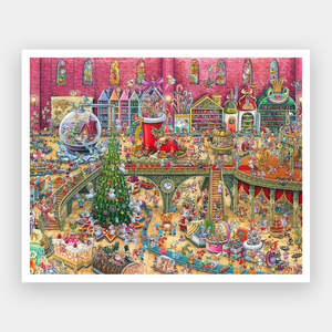 Showpiece 2000 Piece Puzzle: Christmas Factory - 2000 Piece Jigsaw Puzzle