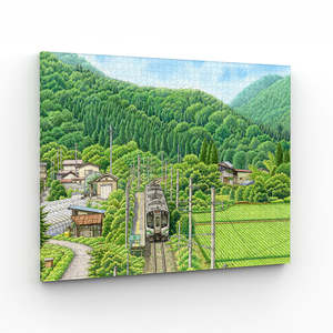 Showpiece Canvas Puzzles: Summer Journey - 1336 Piece Jigsaw Puzzle