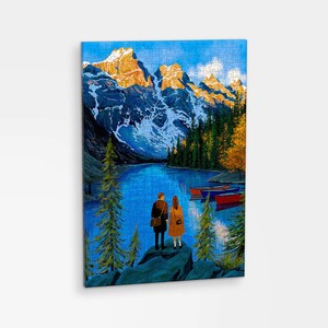 Moraine Lake Promise - 696 Piece Jigsaw Puzzle