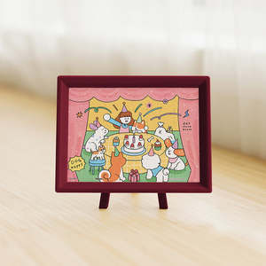 Showpiece Extra Small Puzzles: Birthday Party - 80 Piece XS Jigsaw Puzzle