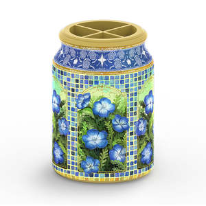 Puzzle Jars: The Baby Blue Eyes - Large Jar Jigsaw Puzzle