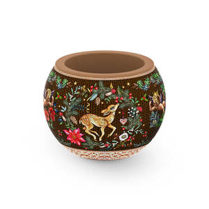Relax Puzzles: Deer Carol - Flower Pot Jigsaw Puzzle
