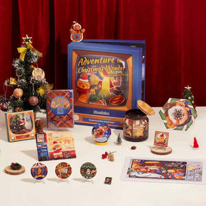 2025 Christmas %F0%9F%8E%85%F0%9F%8E%84: Gingerbread Man Wonderland - Puzzle Advent Calendar Jigsaw Puzzle
