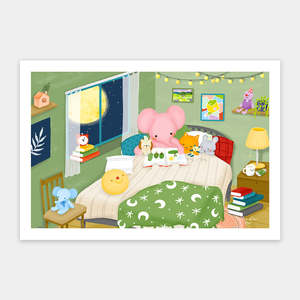 Showpiece 600 Piece Puzzle: Bedtime Story - 600 Piece Jigsaw Puzzle