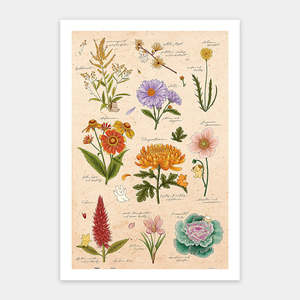 Autumn Flowers - 600 Piece Jigsaw Puzzle