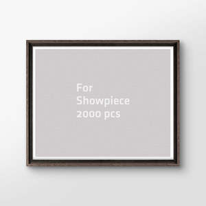 Showpiece 2000 Piece Puzzle: Mocha Professional Jigsaw Puzzle Frame (2000pcs)