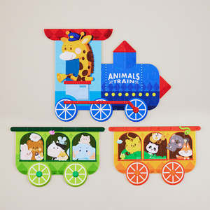 Transportation - Animals Train - Multipack Jigsaw Puzzle