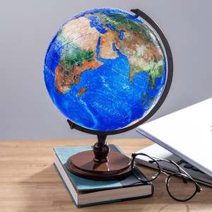Resplendent Planet - 3D Puzzle Globe Jigsaw Puzzle