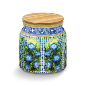 Puzzle Jars: The Baby Blue Eyes - Medium Jar Jigsaw Puzzle
