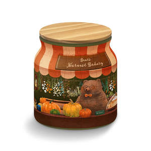 Puzzle Jars: Bear's Harvest Bakery - Medium Jar Jigsaw Puzzle