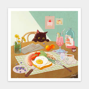 Showpiece 900 Piece Puzzles: Brunch Time - 900 Piece Jigsaw Puzzle
