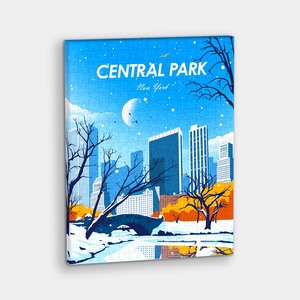 Days in New York - Central Park - 366 Piece Jigsaw Puzzle