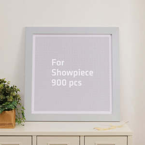 Cool Gray Plastic Jigsaw Puzzle Frame (900pcs)