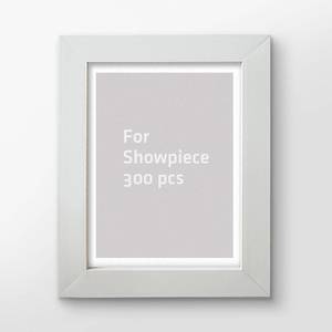 Showpiece 300 Piece Puzzles: Cool Gray Plastic Jigsaw Puzzle Frame (300pcs)