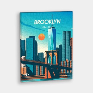 Days in New York - Brooklyn - 366 Piece Jigsaw Puzzle
