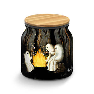 Spooky Night Walk - Medium Jar Jigsaw Puzzle