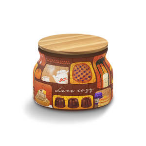 Live Cozy - Small Jar Jigsaw Puzzle