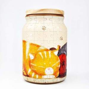 Take a Nap - Large Glass Jar Jigsaw Puzzle