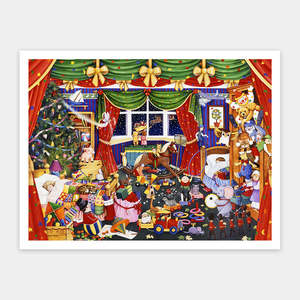2d Puzzles: Christmas Around the Corner - 1200 Piece Jigsaw Puzzle