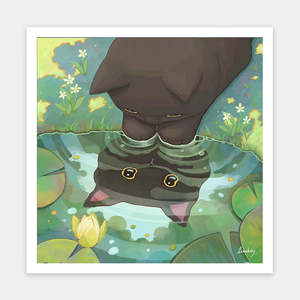 Showpiece 900 Piece Puzzles: Pond - 900 Piece Jigsaw Puzzle