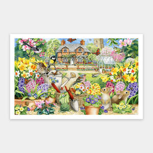 Spring Garden - 1000 Piece Jigsaw Puzzle