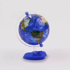Resplendent Planet - 3D Puzzle Globe Jigsaw Puzzle