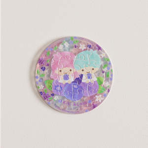 LittleTwinStars - Multicoloured Fruit - Blueberry - Puzzle Magnet [D1371]