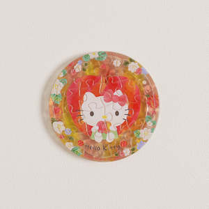 Hello Kitty - Multicoloured Fruit - Apple - Puzzle Magnet [D1367]