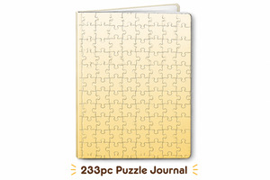 3d Puzzles: A6 Puzzle Journal Book (233pc)
