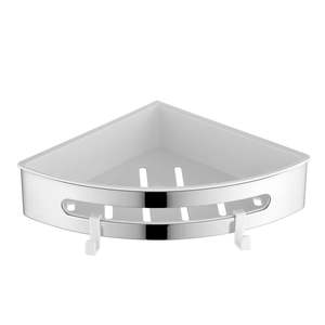 Glass Shelves: Abode SS Shelf - Flow Round Corner