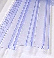 Frameless Shower Seals: Side Seal for Frameless  10mm Glass Sliding Door