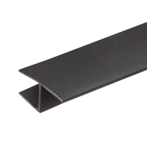 Frameless Shower Seals: Chair | Versatile Shower Seal for 10mm Glass (Black)