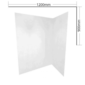1200 X 900 Shower Liners: Shower Liner 2 sided 1200×900 Flat 2000mm high for Urban Showers