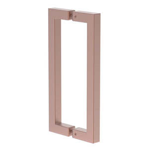 Frameless Shower Parts And Hardware: Square D Shower Handle 250mm
