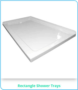 Shower Trays: Rectangle Shower Tray (4 Lip)