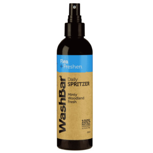 Products: WashBar Flea and Freshen Spritzer ShowThyme