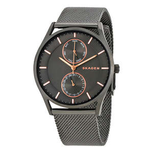 Watch: Skagen Holst Multi-Function Grey Dial Unisex Watch SKW6180