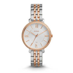 Womens Watches: Fossil Jaqueline Two-Tone Stainless Steel Women's Watch ES3634