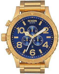 Sale: Nixon 51-30 Chrono Blue Dial Men's Watch A083-2735