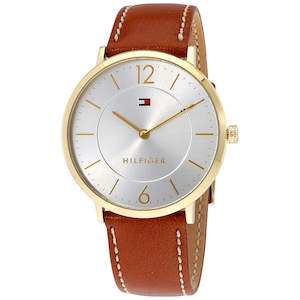 Tommy Hilfiger: Tommy Hilfiger Ultra Slim Silver Dial Men's Watch 1710353