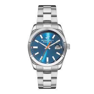 Most Stock: BEVERLY HILLS POLO CLUB Men’s Analog Blue Sunray Brush Dial Watch – BP3288X.390