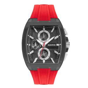 Quantum: Quantum Men's Grey Dial Multi Function Watch – HNG997.068