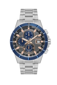 Quantum Men's Grey Dial Chronograph Watch – HNG1067.360