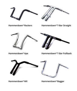 Handlebars: Hammerdown Bars Suit Harley Davidson