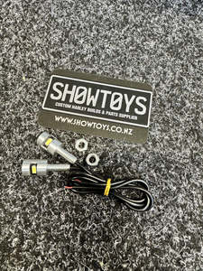 Silver Alloy Number Plate Lights