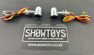 Chrome Micro LED Indicators