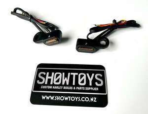 Harley LED Turn Signals (Hydraulic Clutch)