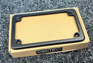Frame: Harley Number Plate Holder