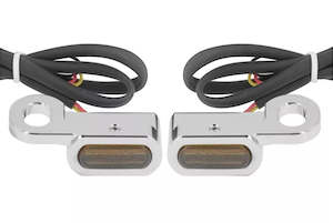 Lights: Harley Chrome LED under Mirror Indicators